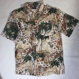 Aloha! Soft Hawaiian Button Down XL